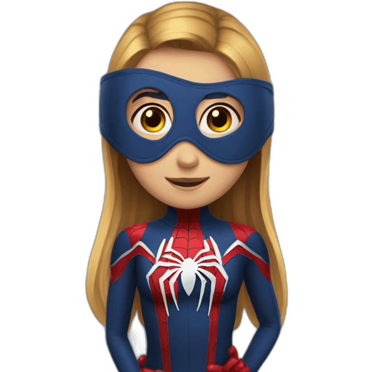 spidrman help girl emoji