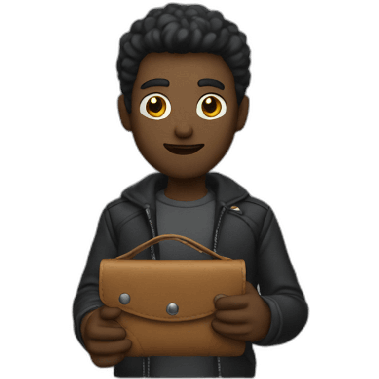 Dark Vadir with a wallet in his hand emoji