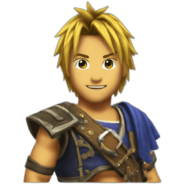 FFX Tidus emoji