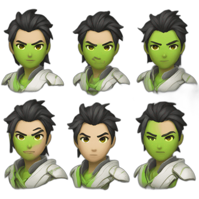 Genji overwatch emoji