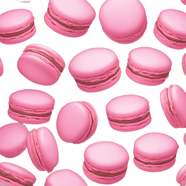  pink macaroon emoji