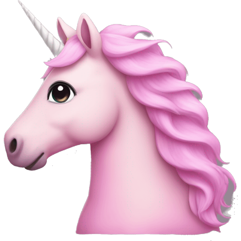 unicorn in pink dress emoji