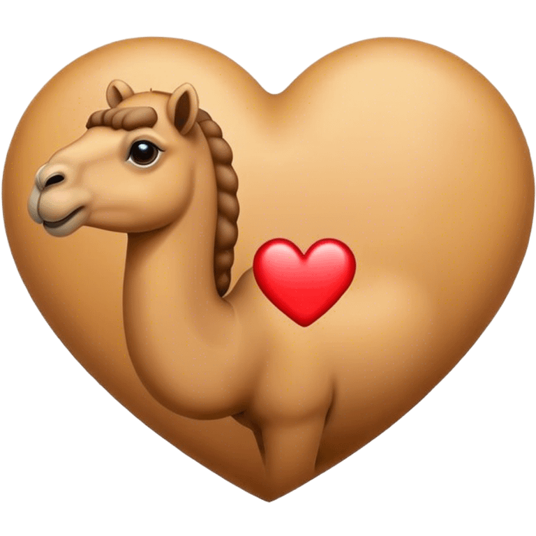 camel color heart emoji emoji