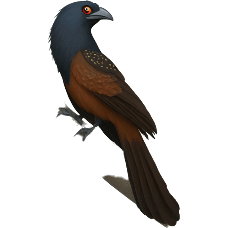 Greater coucal emoji