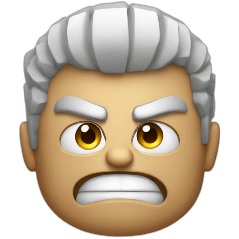 angry computer emoji