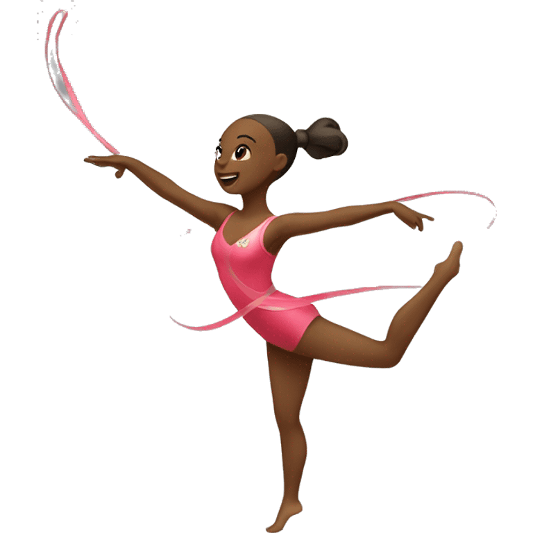 Rhythmic gymnastics emoji