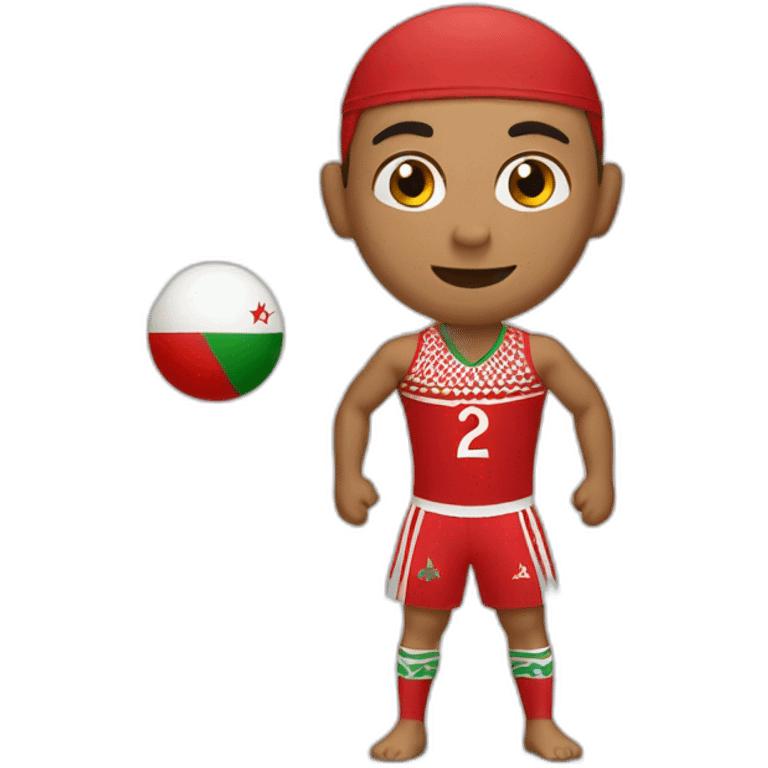 Maillot du maroc emoji