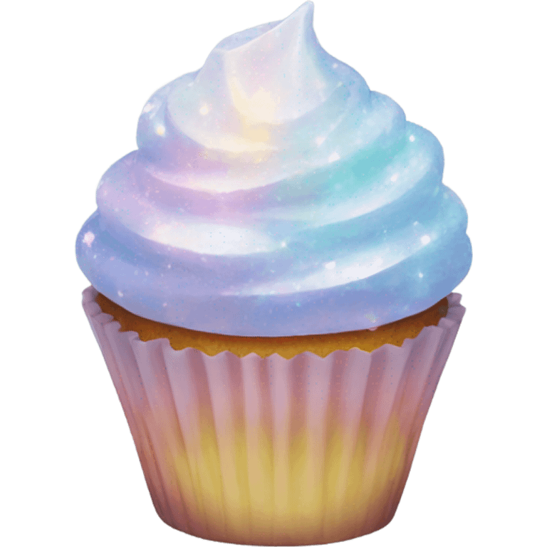 opal crystal cupcake emoji