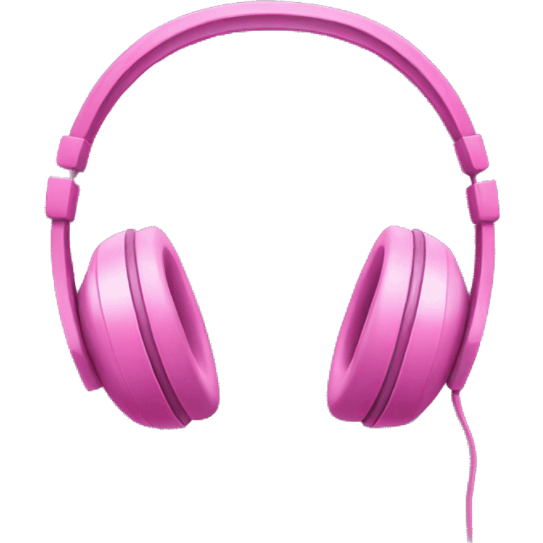 pink headphones  emoji