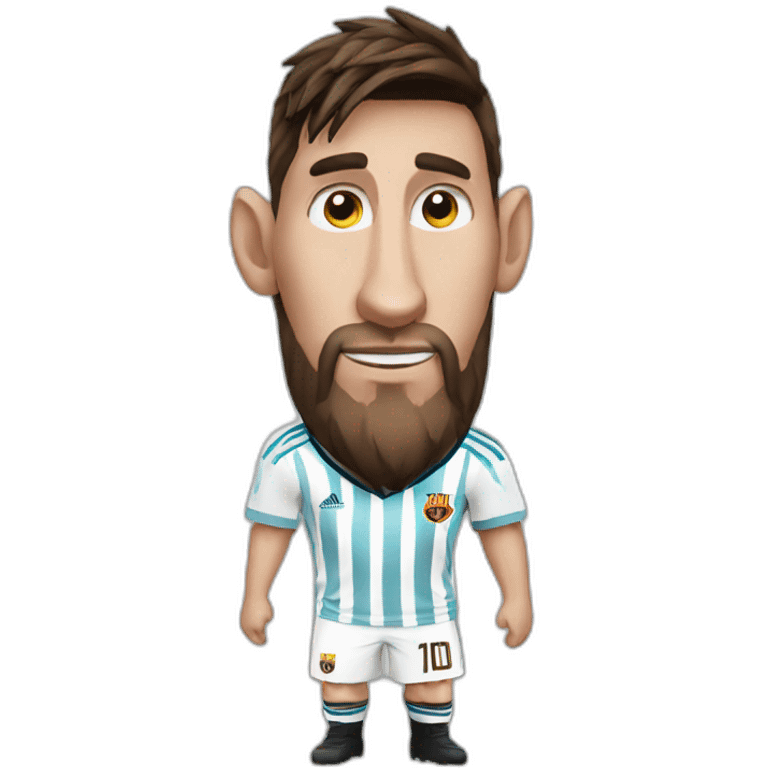 Messi goAT emoji