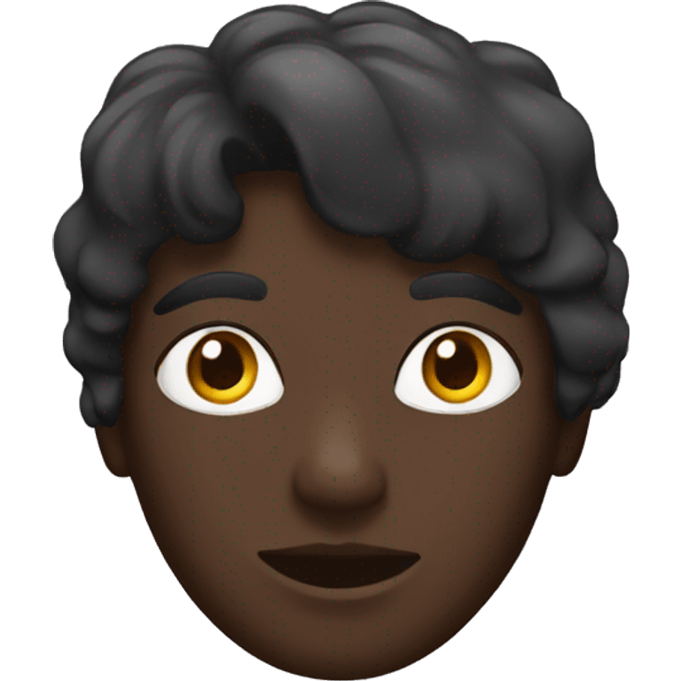 Mascara negra emoji