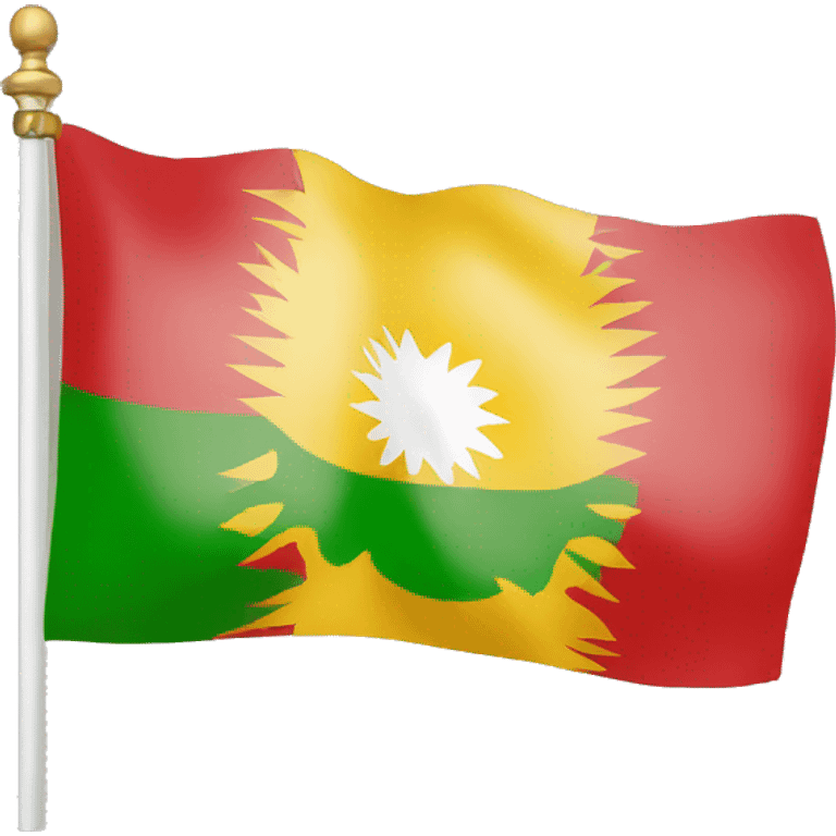 Kurdistan flag emoji