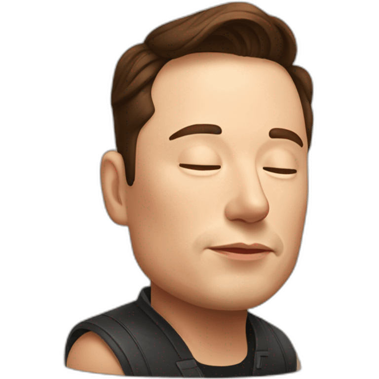 Elon musk who sleeps emoji