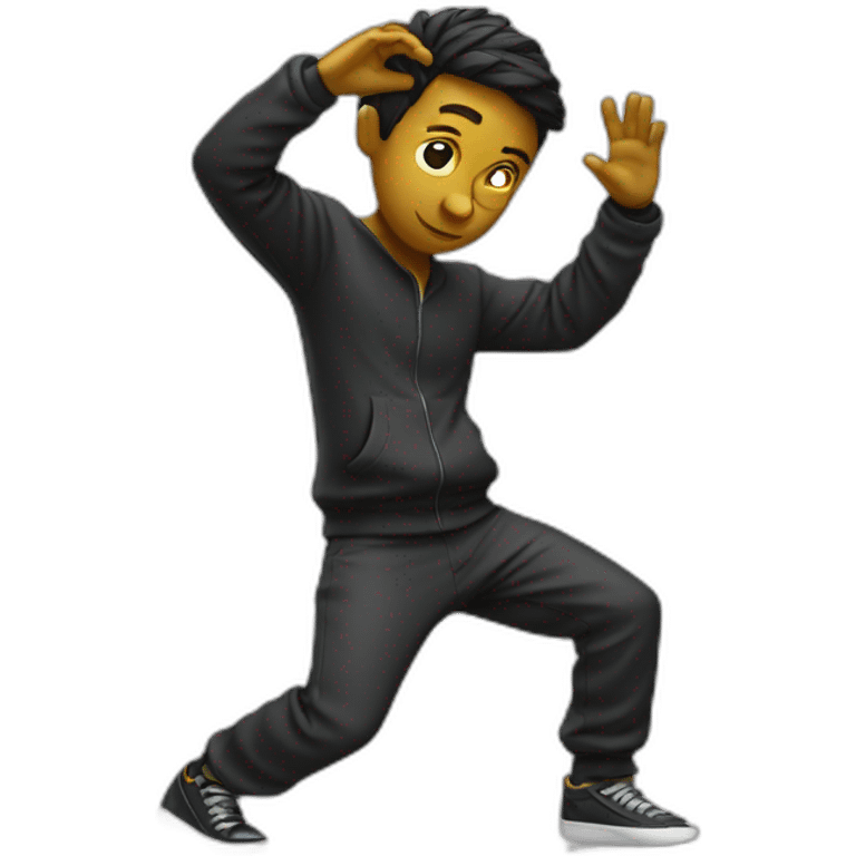 Personne qui dab emoji