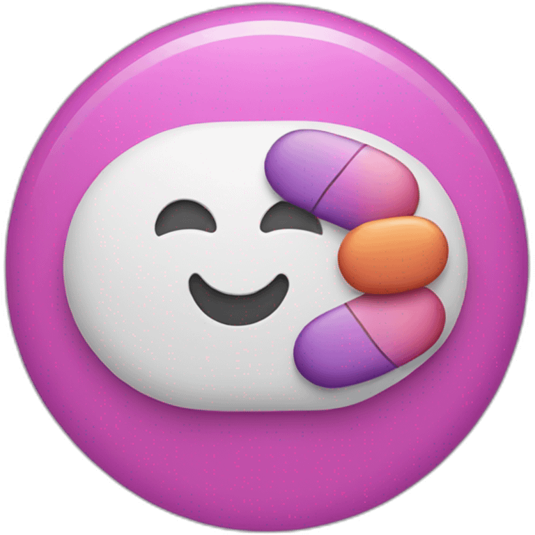 circle pill emoji