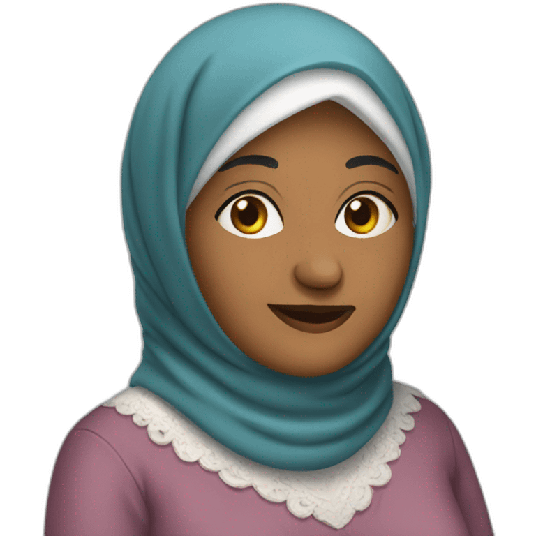 muslim grandma  emoji