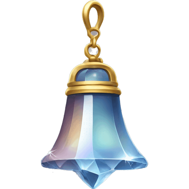 crystal bell  emoji