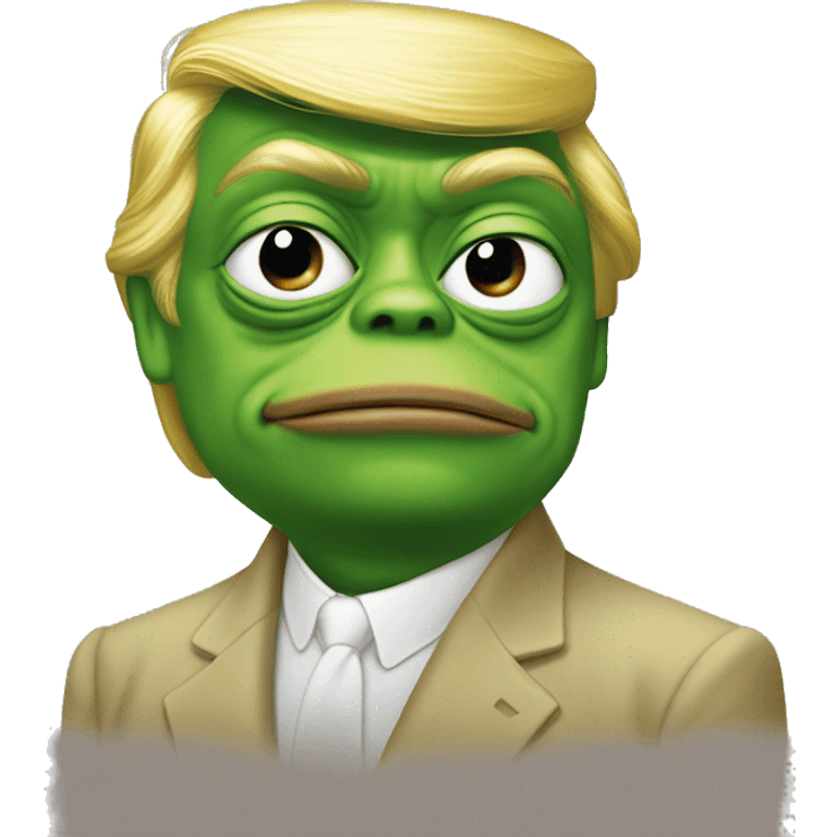 Donald trump costard pepe the frog emoji