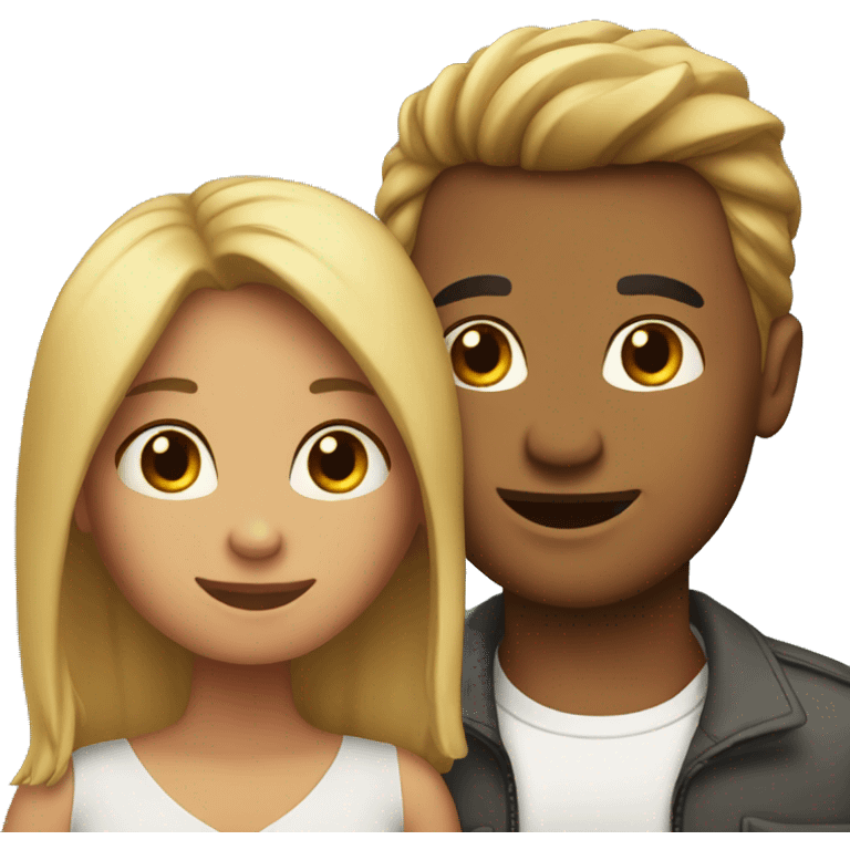 a couple in love emoji