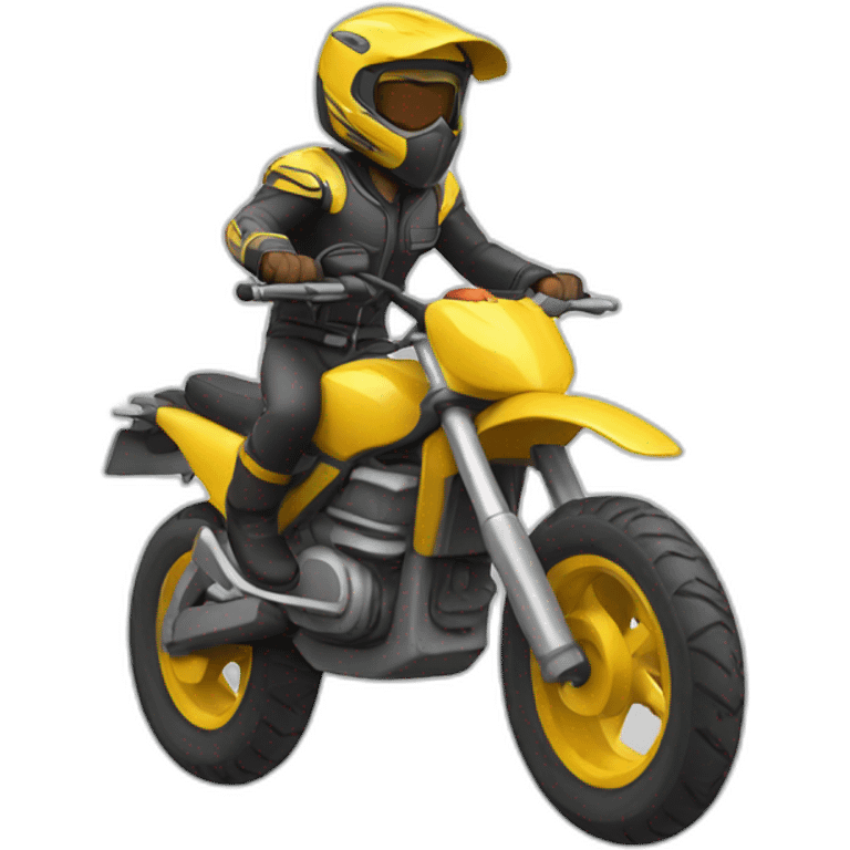 Moto voladora emoji