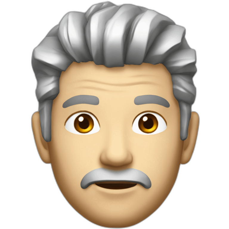 V fromCyberpunk 2077, face emoji ios emoji