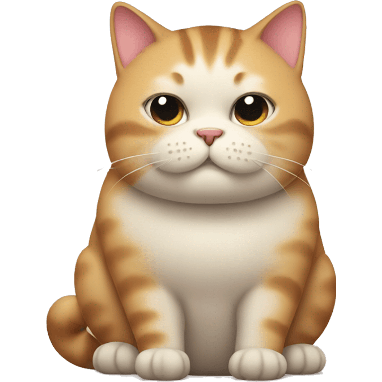 Super fat cat emoji emoji