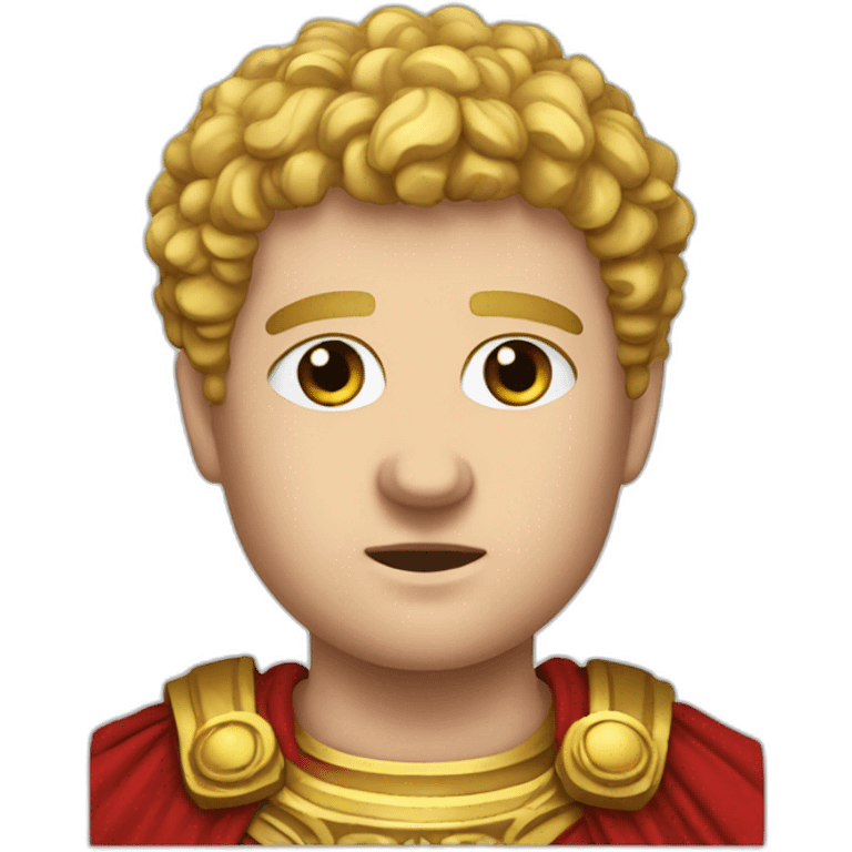 Emperor Nero puts on a dislike emoji