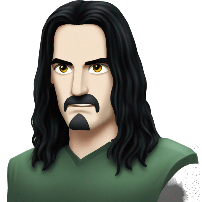 Peter Steele long hair no beard  emoji