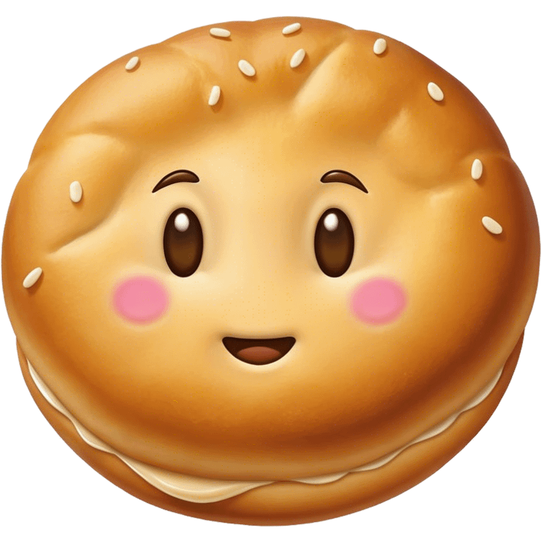 round dough fried emoji