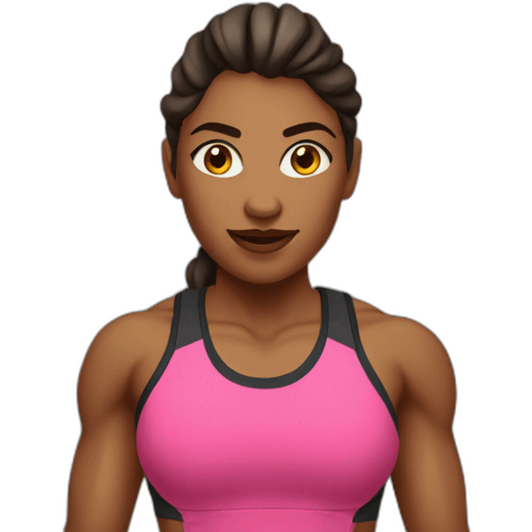 crossfit girl emoji