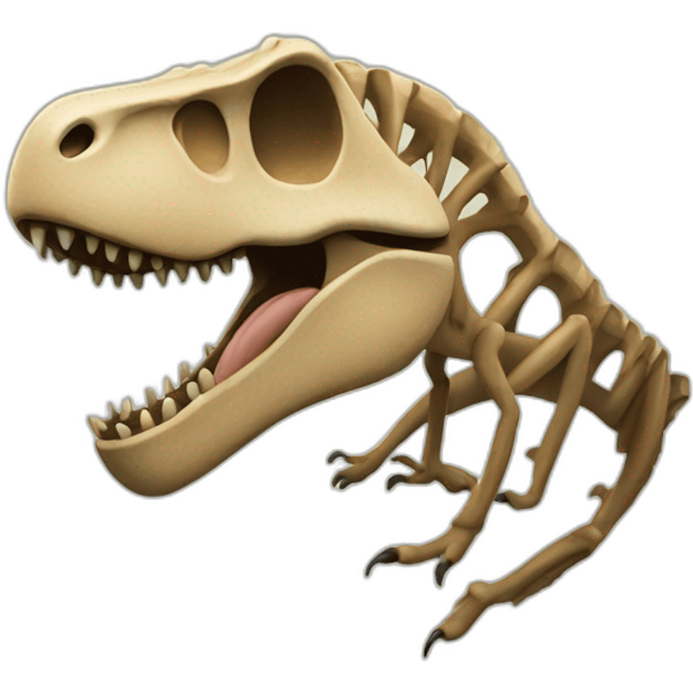 trex fossil  emoji