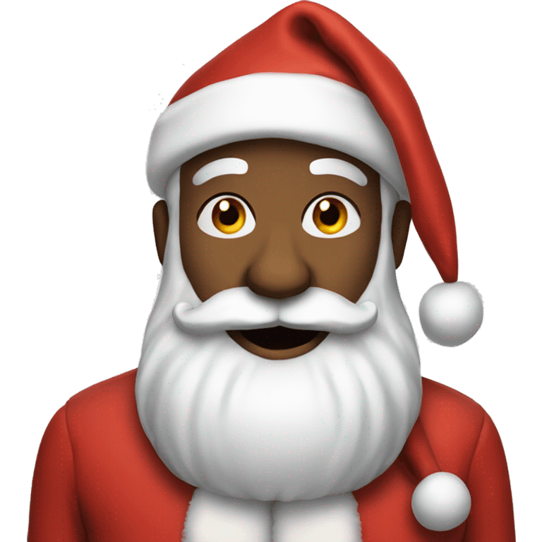 real santa claus emoji