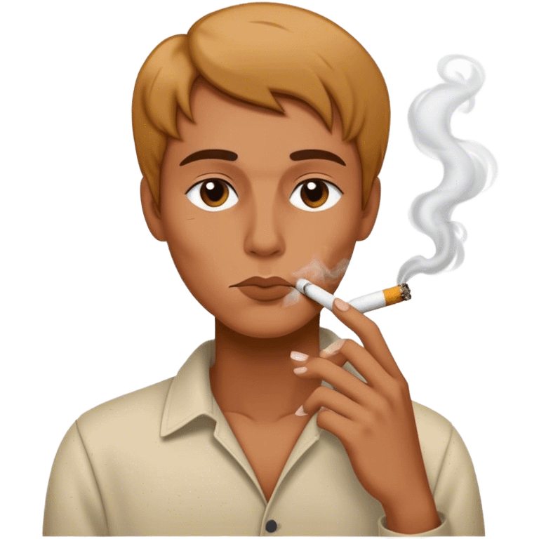 Smoking a cigarette  emoji