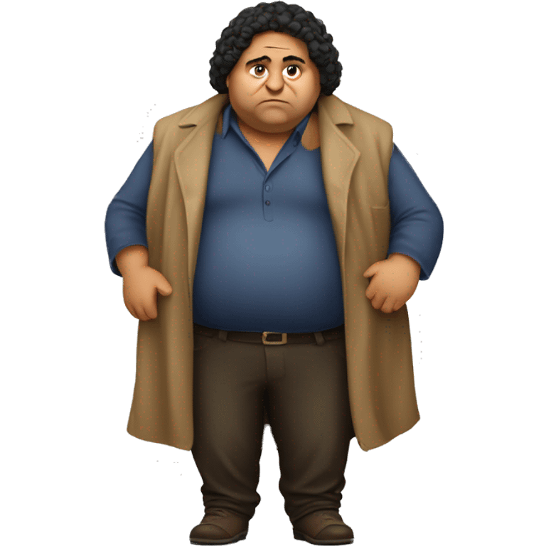 Fat romani person named David Bos emoji