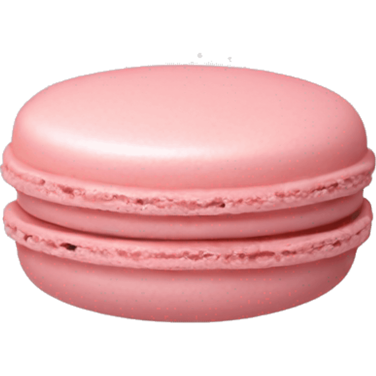 Light pink macaron emoji