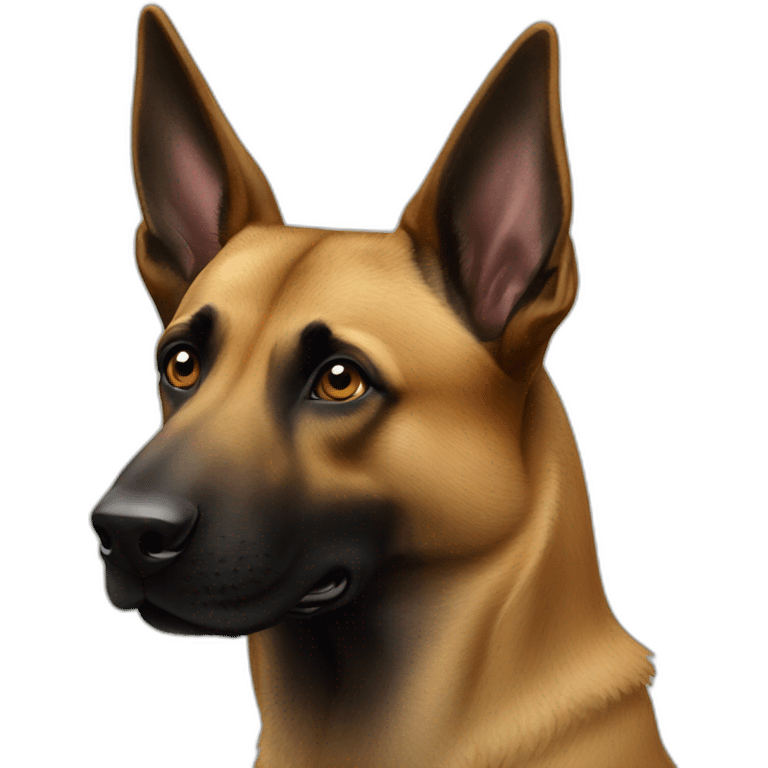 Belgian Malinois dog emoji