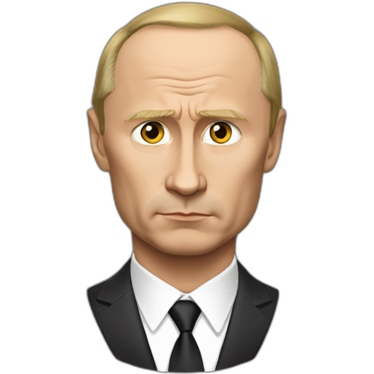 Putin serious emoji