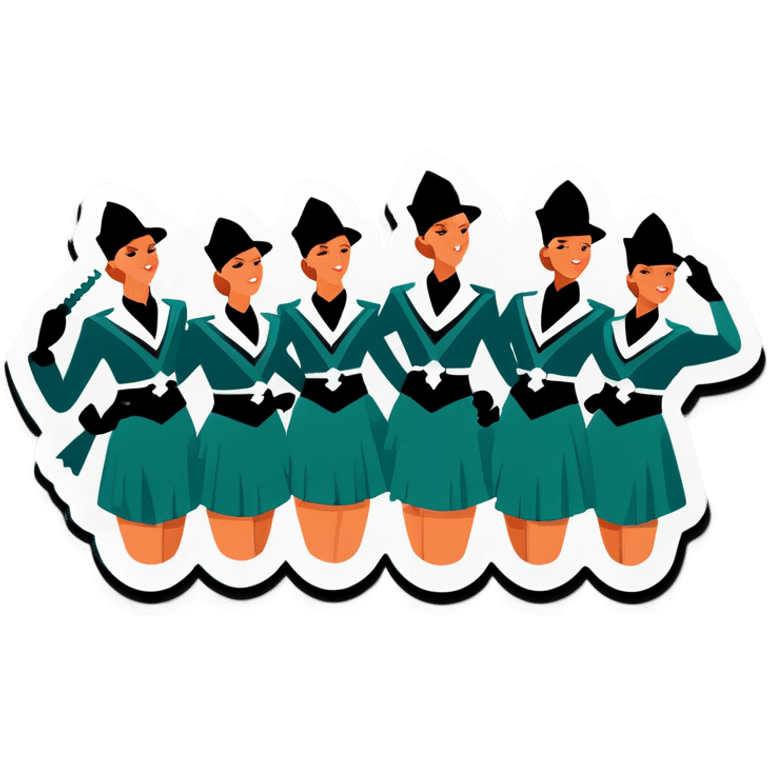 Drill team  emoji