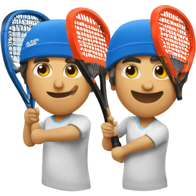 Padel partners emoji