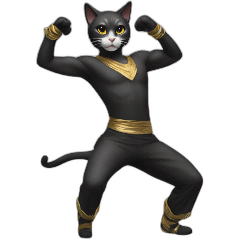 Cat dancer emoji