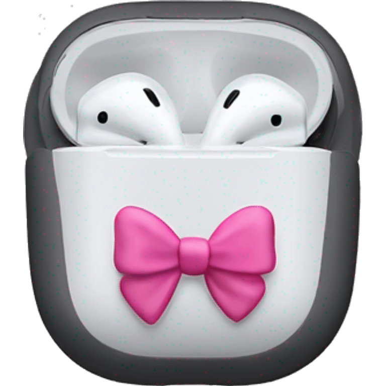 airpod max with bows emoji