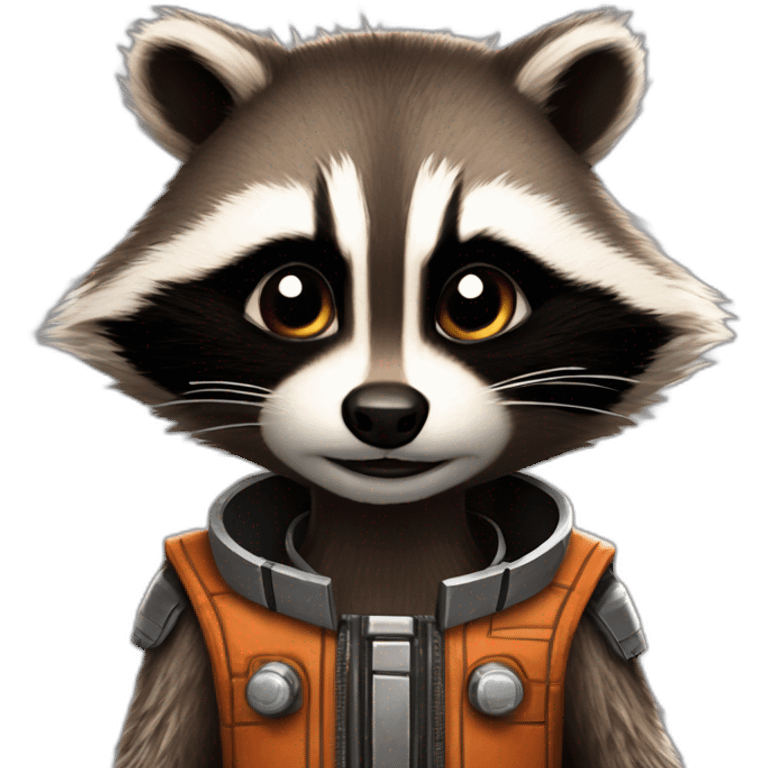 Rocket racoon gardians of galaxies emoji