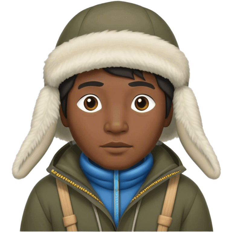 Inuit fisherman emoji