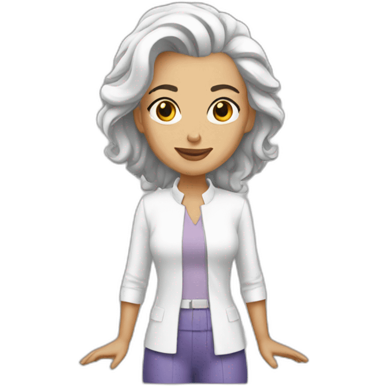 Blanche emoji