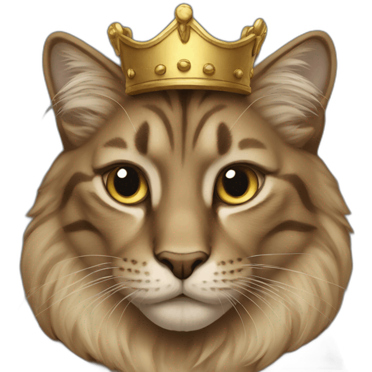 King of the cats emoji