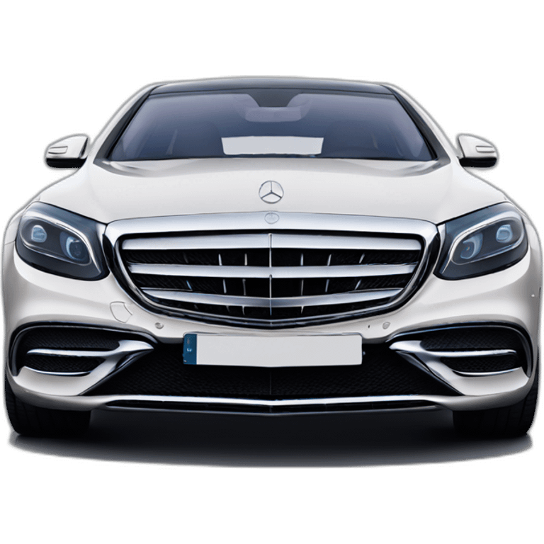 Mercedes maybach w223 front view emoji