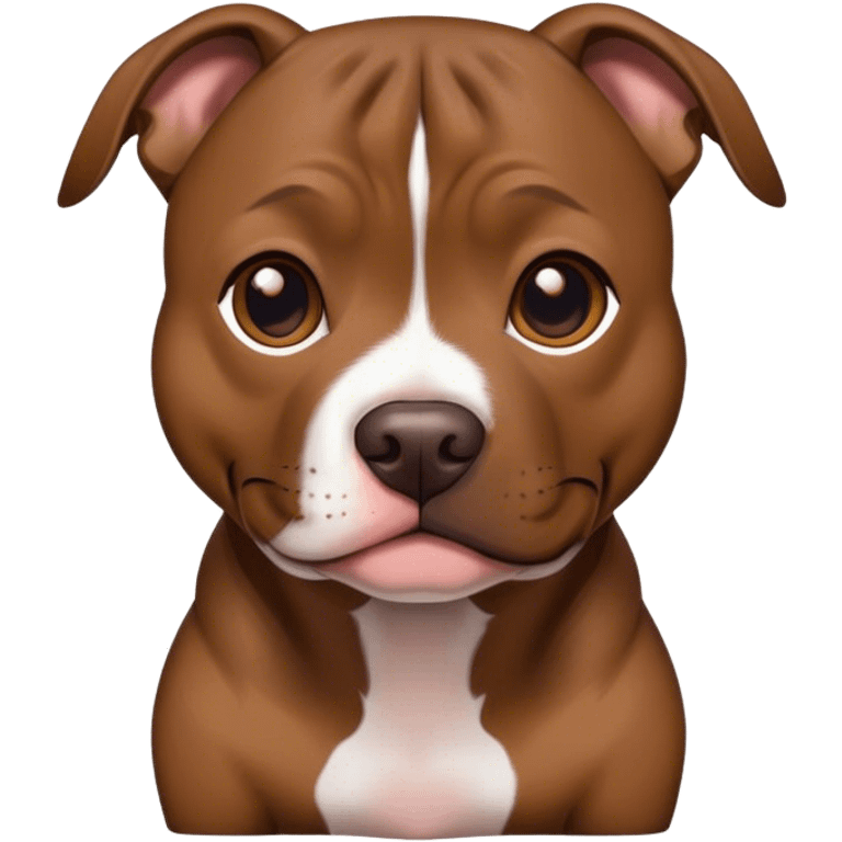 Brindle pitbull emoji