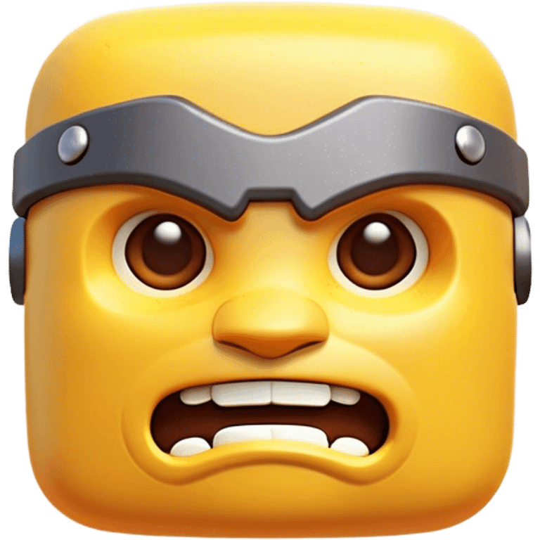 Clash of Clans aesthetic: Cinematic Playful Nintendo 64 Console Portrait Emoji, rendered in a 3D vector-style similar to standard emojis with minimal shading and bold, simplified shapes. A compact, distinct form with signature details, softly glowing with a nostalgic gaming charm. Simplified yet unmistakably iconic, highly detailed and consistent, glowing with a soft radiance and high shine. Stylized with a touch of retro gaming magic and a soft glowing outline, capturing the essence of a beloved gaming relic with a friendly, playful manner! emoji