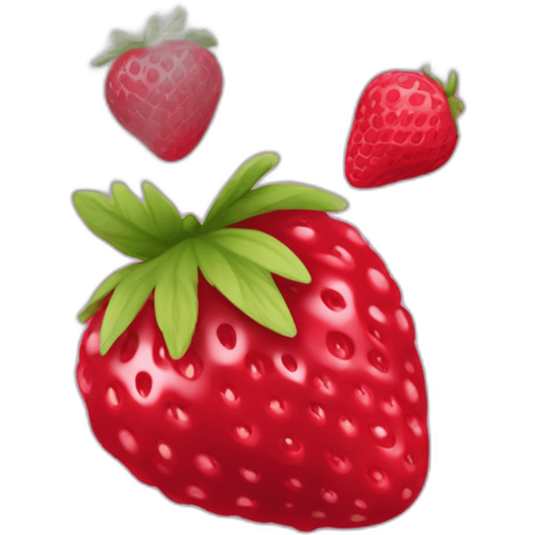 Fraise framboise myritille emoji