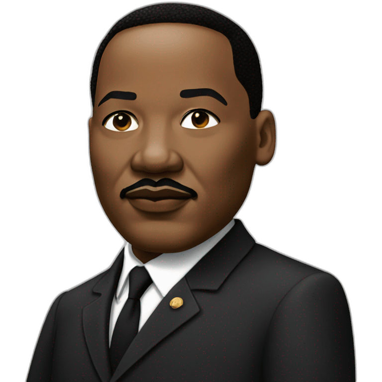 Martin Luther king emoji